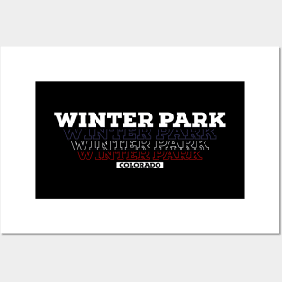 Winter Park Colorado USA Vintage Posters and Art